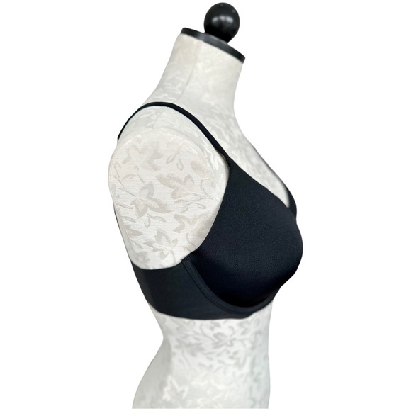 Ambrielle Natural Shaping Full Coverage Bra Underwire Black Size 36C - Picture 3 of 11